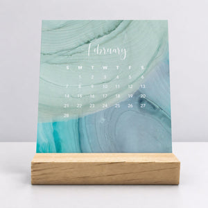 
                  
                    Desk Calendar (Choose Your Start Month) - Flowing Ink
                  
                