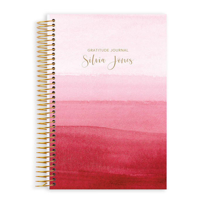 
                  
                    6x9 Gratitude Journal - Pink Watercolor Ombre
                  
                