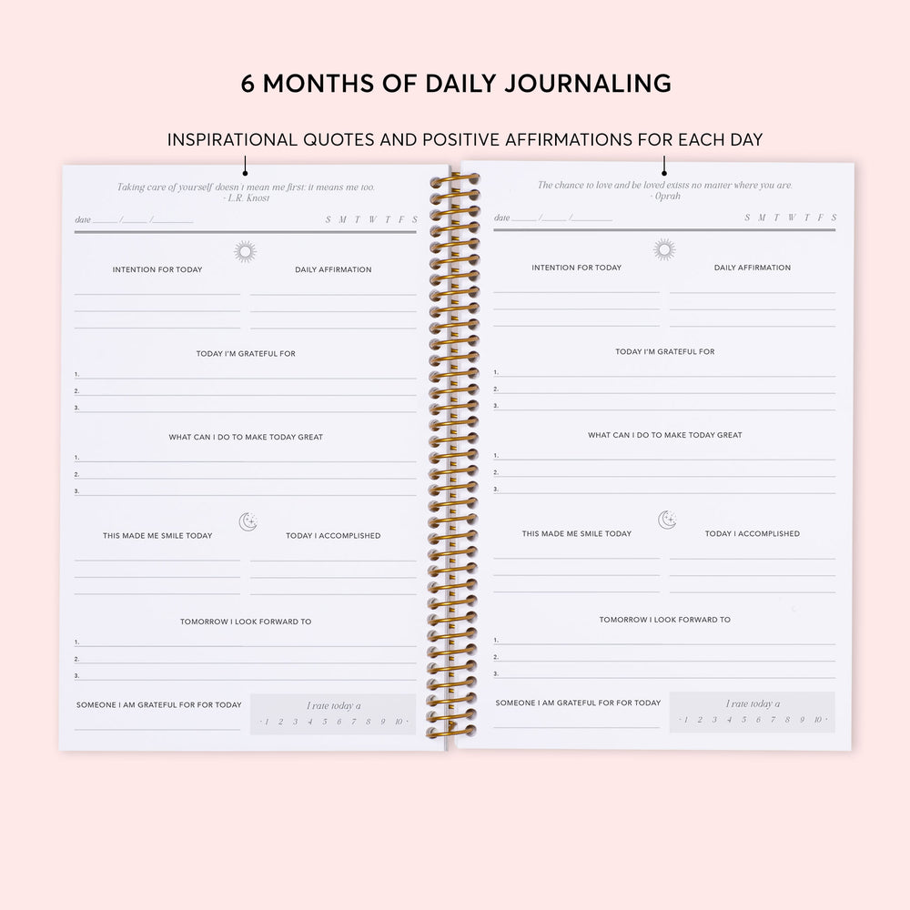 
                  
                    Self Care Enthusiast Bundle - Fitness Planner, Gratitude Journal & Pagemarker
                  
                