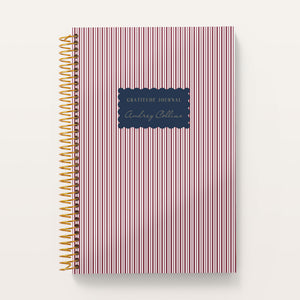 
                  
                    6x9 Gratitude Journal - Harbor Linen · Burgundy
                  
                