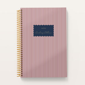 
                  
                    6x9 Notebook/Journal - Harbor Linen · Burgundy
                  
                