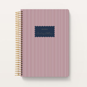 
                  
                    Personalized Recipe Book - Harbor Linen · Burgundy
                  
                
