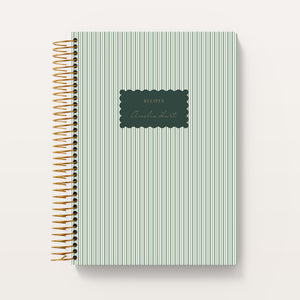 
                  
                    Personalized Recipe Book - Harbor Linen · French Sage
                  
                