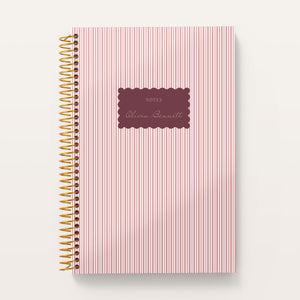 
                  
                    6x9 Notebook/Journal - Harbor Linen · Petal Pink
                  
                
