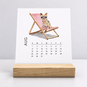 
                  
                    Desk Calendar (Choose Your Start Month) - Dog Breeds
                  
                
