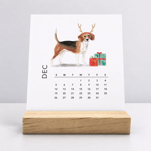
                  
                    Desk Calendar (Choose Your Start Month) - Dog Breeds
                  
                