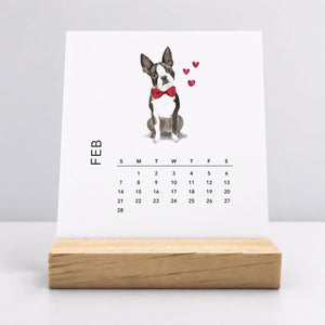 
                  
                    Desk Calendar (Choose Your Start Month) - Dog Breeds
                  
                