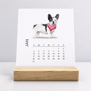 
                  
                    Desk Calendar (Choose Your Start Month) - Dog Breeds
                  
                