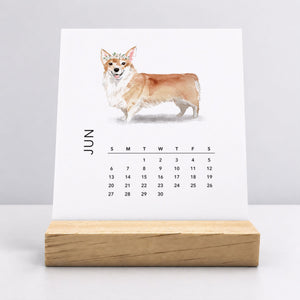 
                  
                    Desk Calendar (Choose Your Start Month) - Dog Breeds
                  
                