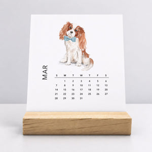 
                  
                    Desk Calendar (Choose Your Start Month) - Dog Breeds
                  
                