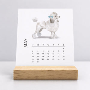 
                  
                    Desk Calendar (Choose Your Start Month) - Dog Breeds
                  
                