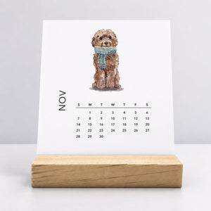 
                  
                    Desk Calendar (Choose Your Start Month) - Dog Breeds
                  
                