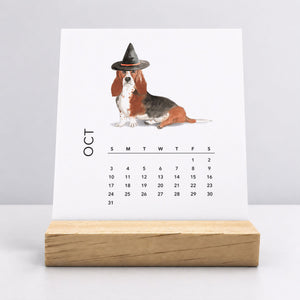 
                  
                    Desk Calendar (Choose Your Start Month) - Dog Breeds
                  
                