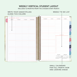 
                  
                    6x9 Hardcover Student Planner - Neutral Watercolor Gradient
                  
                