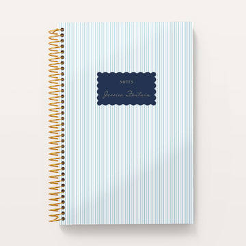 6x9 Notebook/Journal - Harbor Linen