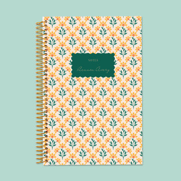 6x9 Notebook/Journal - Yellow Meadow