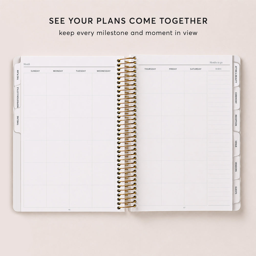 
                  
                    6x9 Wedding Planner - Flirty Florals Blush
                  
                