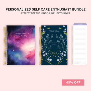 
                  
                    Self Care Enthusiast Bundle - Fitness Planner, Gratitude Journal & Pagemarker
                  
                