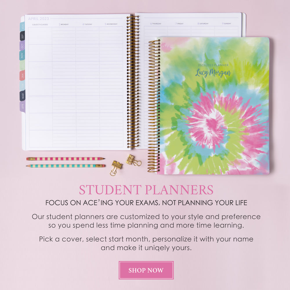 8.5x11 Student Planners | Posy Paper Planners