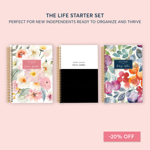 
                  
                    The Life Starter Set - Weekly Planner, Budget Planner and Meal Planner
                  
                