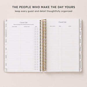 
                  
                    Wedding planner guest list pages
                  
                