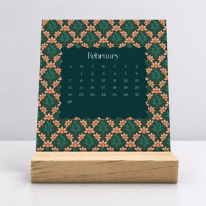 
                  
                    Desk Calendar (Choose Your Start Month) - Vintage Garden
                  
                