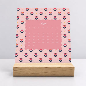 
                  
                    Desk Calendar (Choose Your Start Month) - Vintage Garden
                  
                