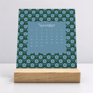 
                  
                    Desk Calendar (Choose Your Start Month) - Vintage Garden
                  
                