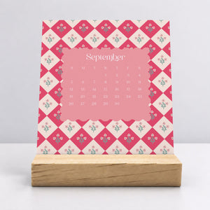 
                  
                    Desk Calendar (Choose Your Start Month) - Vintage Garden
                  
                