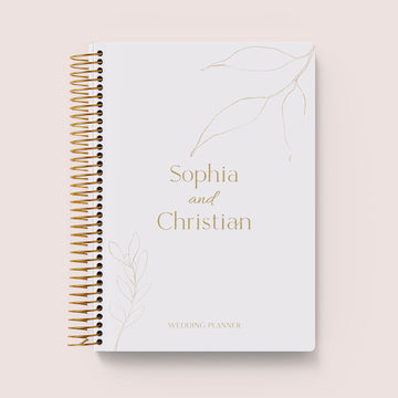 6x9 Wedding Planner - Golden Willow
