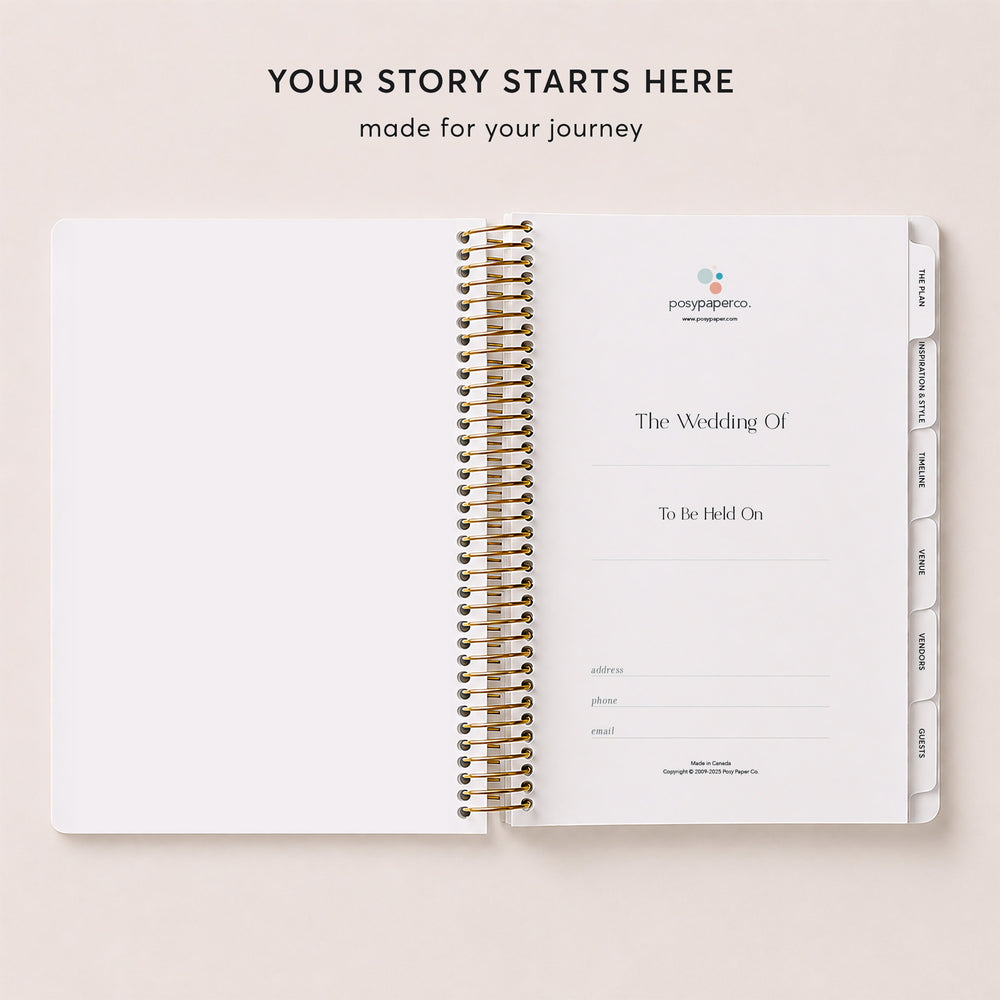 
                  
                    6x9 Wedding Planner - Flirty Florals Blush
                  
                