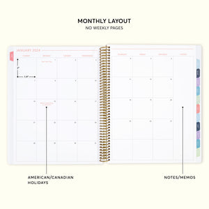 
                  
                    8.5x11 Monthly Planner - Field Flowers Pink
                  
                