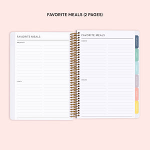 My Favorite Recipes Book: Book to Write IN, Collect the Recipes You Love,  My Best Meal Recipes And Blank Recipe Book Journal (Paperback)