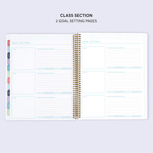 
                  
                    8.5x11 Student Planner - Pink Purple Flowing Ink
                  
                