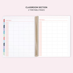 
                  
                    8.5x11 Teacher Planner - Navy Pink Gold Floral
                  
                
