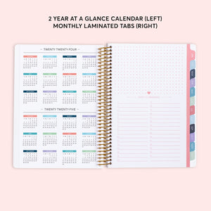 
                  
                    6x9 Weekly Planner - Pink Blue Abstract Ink
                  
                