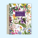 6x9 Daily Planner - Colorful Florals White