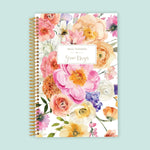 6x9 Meal Planner - Flirty Florals Colorful