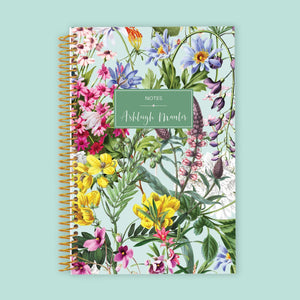 
                  
                    6x9 Notebook/Journal - Colorful Florals Green
                  
                