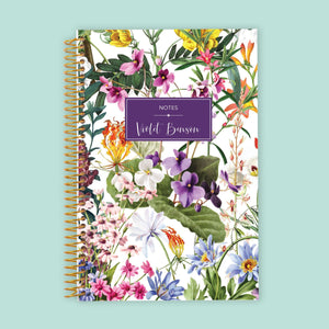 
                  
                    6x9 Notebook/Journal - Colorful Florals White
                  
                