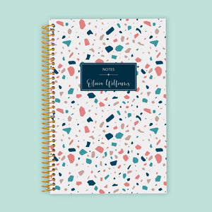 
                  
                    6x9 Notebook/Journal - Pink Teal Terrazo
                  
                