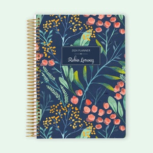 
                  
                    6x9 Student Planner - Navy Watercolor Floral
                  
                
