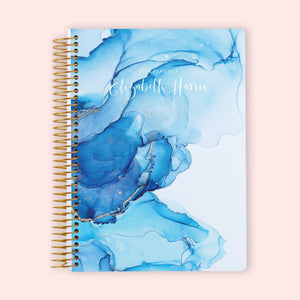 
                  
                    6x9 Weekly Planner - Blue Abstract Ink
                  
                