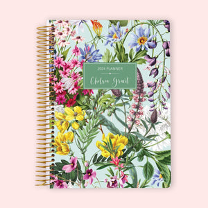 
                  
                    6x9 Weekly Planner - Colorful Florals Green
                  
                
