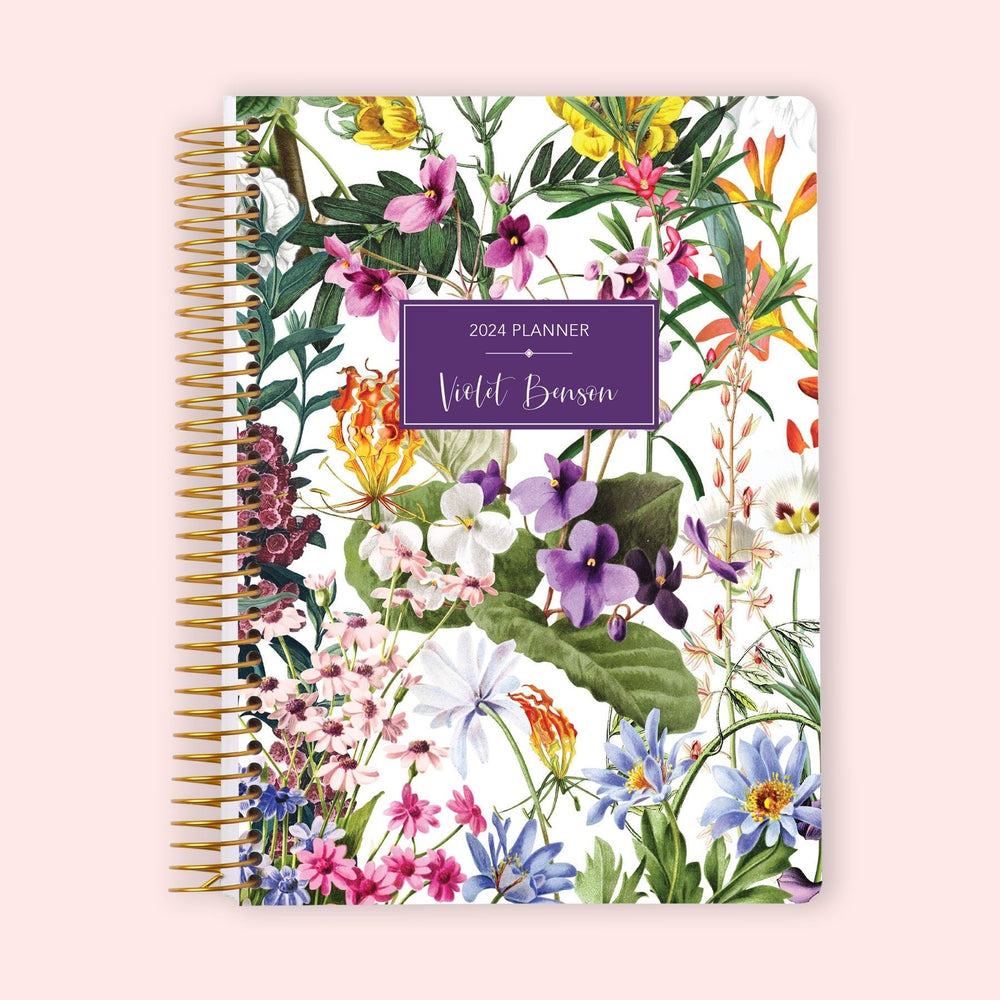 
                  
                    6x9 Weekly Planner - Colorful Florals White
                  
                