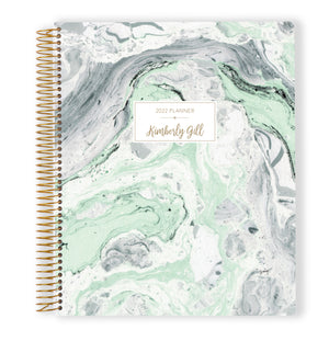 
                  
                    8.5x11 Monthly Planner - Mint Green Marble
                  
                