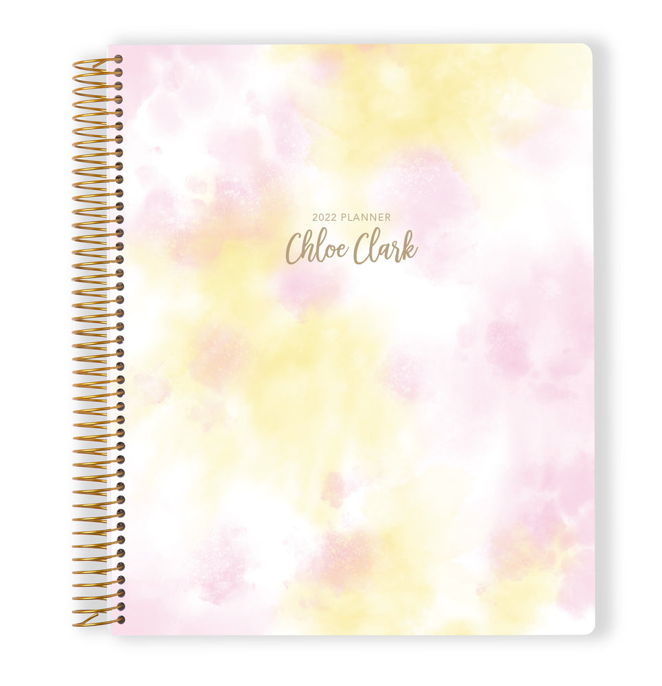 
                  
                    8.5x11 Monthly Planner - Pink Yellow Splatter Tie Dye
                  
                