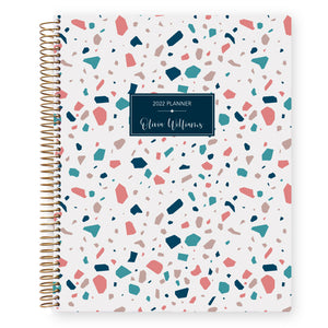 
                  
                    8.5x11 Teacher Planner - Pink Teal Terrazzo
                  
                