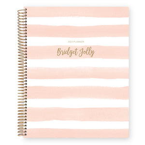 
                  
                    8.5x11 Student Planner - Pink Watercolor Stripes
                  
                