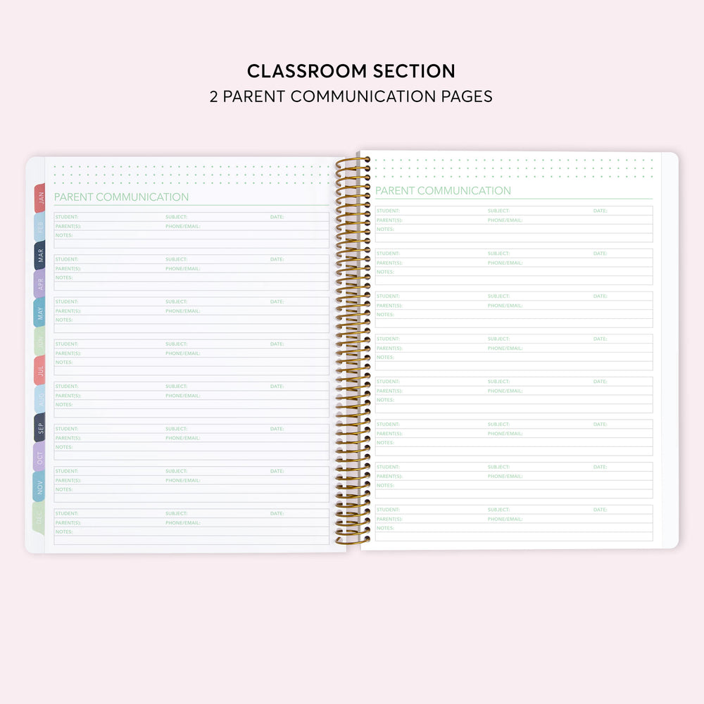 
                  
                    Student Planner - Green Gold Tropical Palms
                  
                
